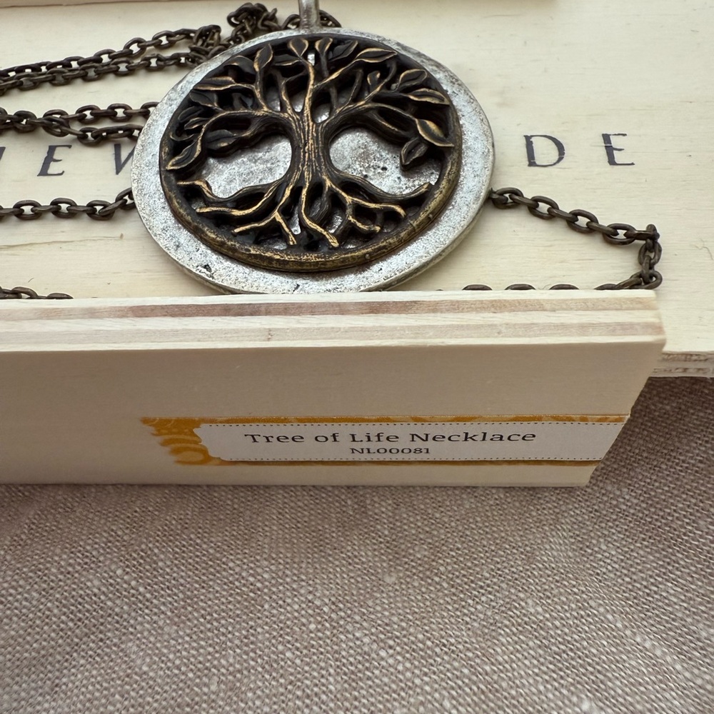 Tree of Life Medallion Necklace